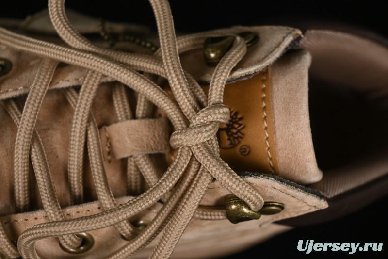 Timberland Outdoor Mid-Top Casual Martin Boots with Premium Suede Leather and Anti-Odor Insole - TB10059SAND