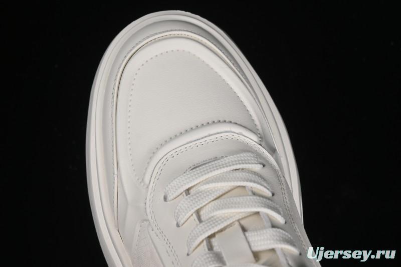 ECCO Street ACE Series Autumn New Retro Fashion Casual Leather Platform Sneakers - 63336101002