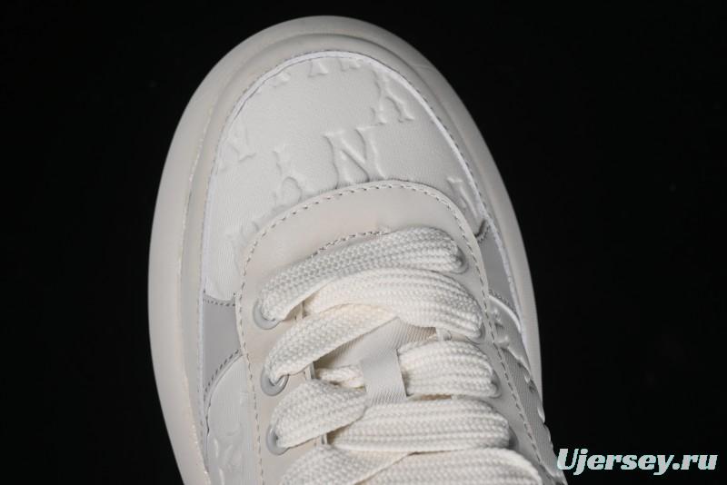 MLB Chunky Classic Base New York Yankees Lightweight Platform Casual Sneakers - 3ASXBMN4N50GRL