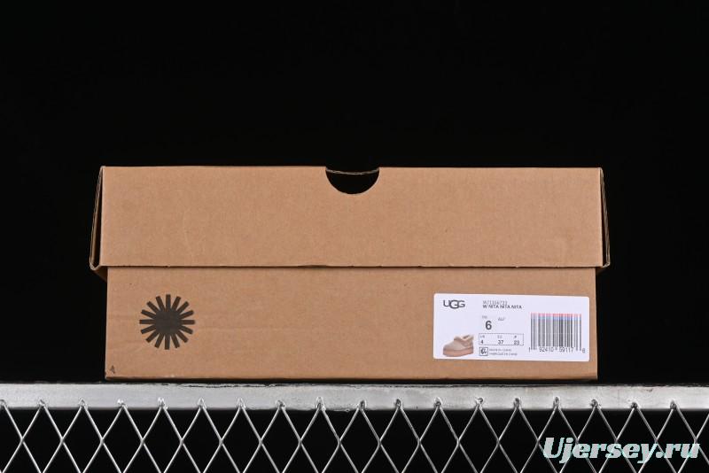 UGG Nita Platform Shearling Lined Winter Boots with Chunky Sole - 1166733