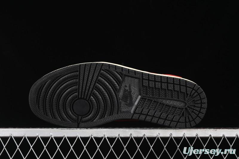 Nike Travis Scott x Air Jordan 1 Low OG AJ1 Reverse Swoosh Sneakers - DM7866-061