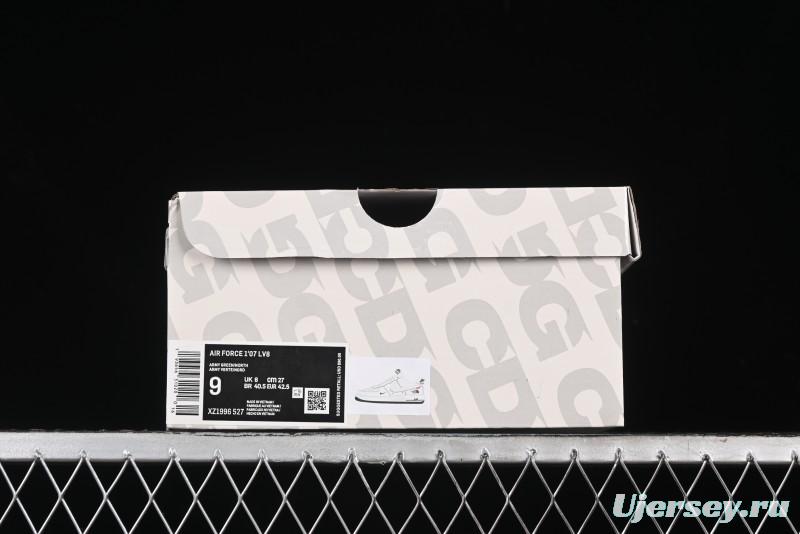 Nike Air Force 1 '07 Low Supreme The North Face Collaboration - Off White Mint Green - XZ1996-527