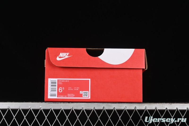 Nike Air Max 2013 Retro Breathable Mesh Running Shoes with Full-Length Max Air Cushion - HF3660-100