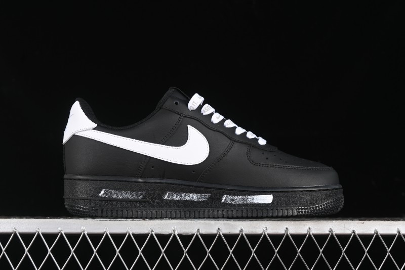 Nike Air Force 1 '07 Low Graffiti White Black Casual Sneakers - CW2288-017