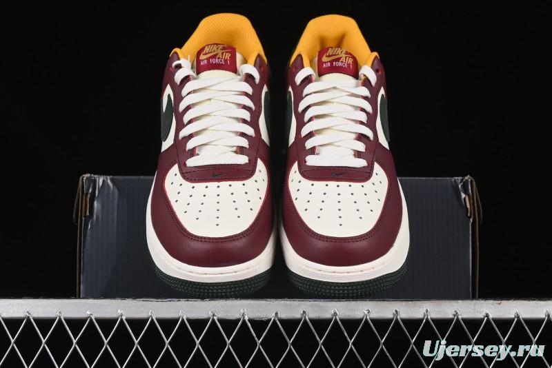 Nike Air Force 1 '07 Low Casual Sneakers with Full-Length Air Cushion - HQ3612-113