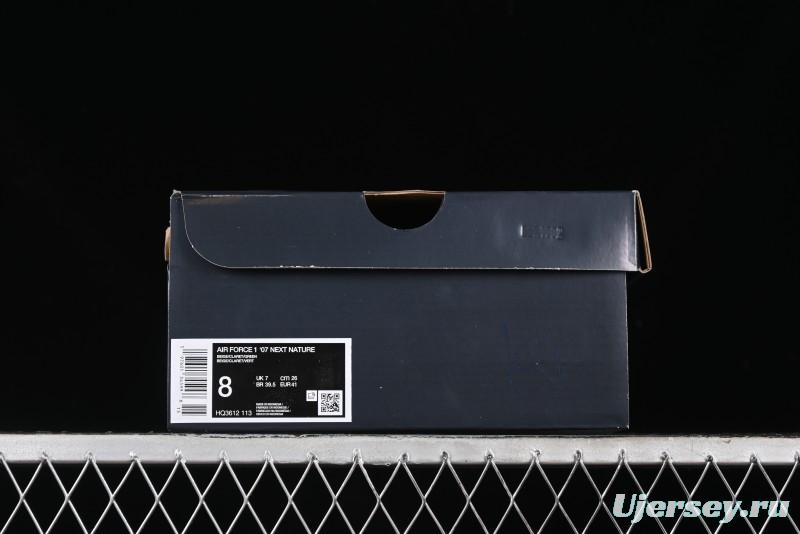 Nike Air Force 1 '07 Low Casual Sneakers with Full-Length Air Cushion - HQ3612-113