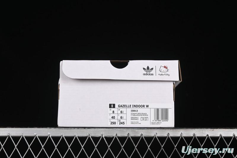 Adidas Originals Gazelle Indoor II Retro Casual Slip-Resistant Wear-Resistant Low-Top Sneakers - II0013