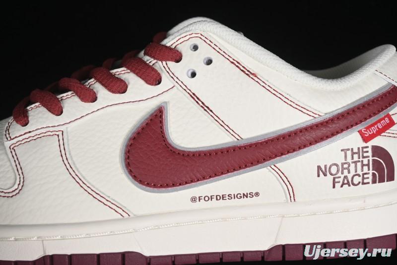 Nike SB Dunk Low Supreme x The North Face Casual Skateboarding Shoes - BM0234-506