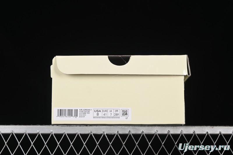 Nike Travis Scott x Fragment Design x Air Jordan 1 Low OG SP AJ1 LX1988-107