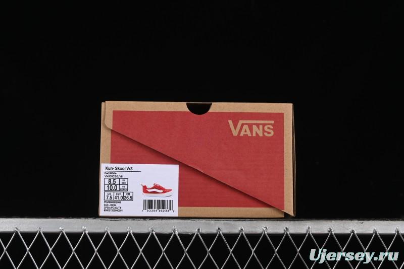 Vans Classics Knu Skool Vr3 Retro Sneakers with Enlarged Toe and Thickened Tongue - VN000CS0JV6
