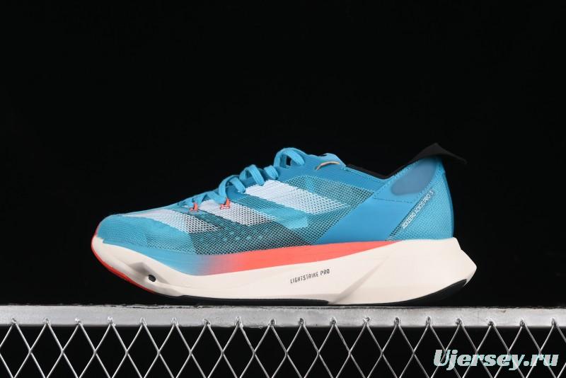 Adidas Adizero Adios Breathable Low-Top Running Shoes - ID8473