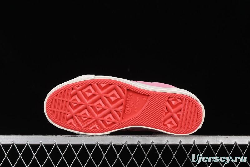 Converse One Star Hello Kitty Collaboration Low Top Casual Sneakers with Embroidered Bow - 362941C