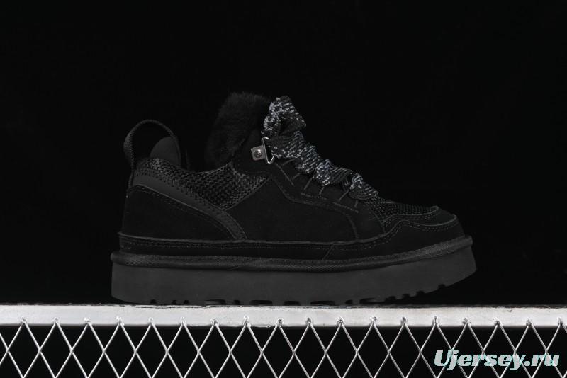 UGG Classic Ultra Mini Mel Dual-Color Lace-Up Low-Top Casual Shoes - 1144032