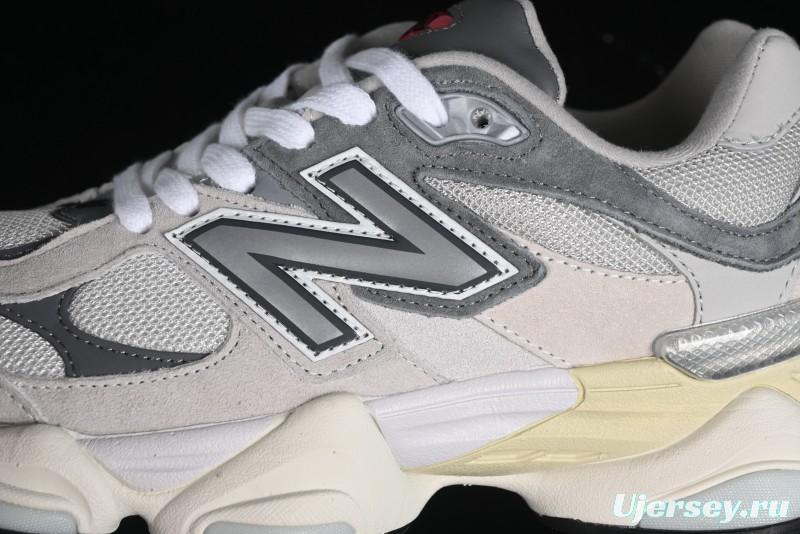 New Balance 9060 Retro Casual Running Sneakers with ABZORB Cushioning Technology - U9060GRY