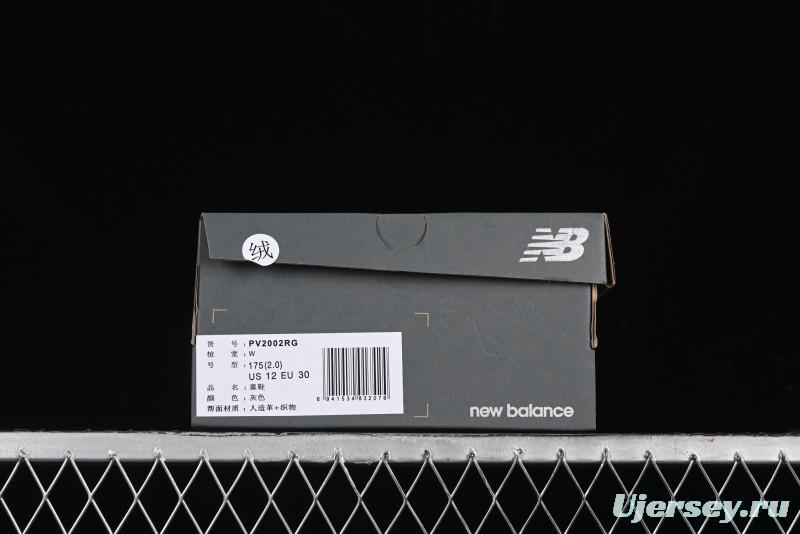 New Balance 2002R Series Kids' Hook & Loop Warm Lined Shoes - PV2002RG