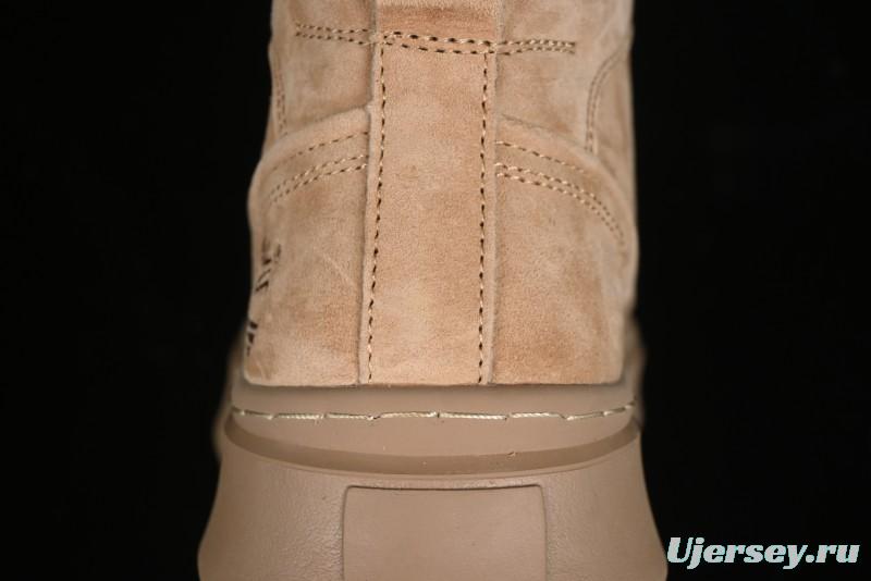 Timberland Outdoor Mid-Top Casual Martin Boots with Premium Suede Leather - TB10072SAND