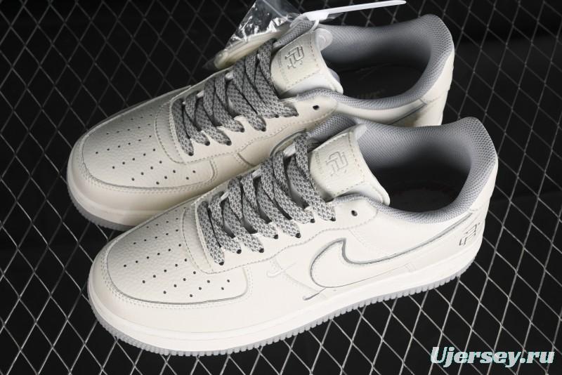 Nike Reigning Champ Air Force 1'07 Low-Top Casual Sneakers with 3M Reflective Details - RC2369-172