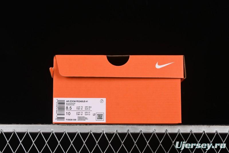 Nike Air Zoom Pegasus 41 Breathable Mesh Lightweight Running Shoes with Cushioning - FV9536-008