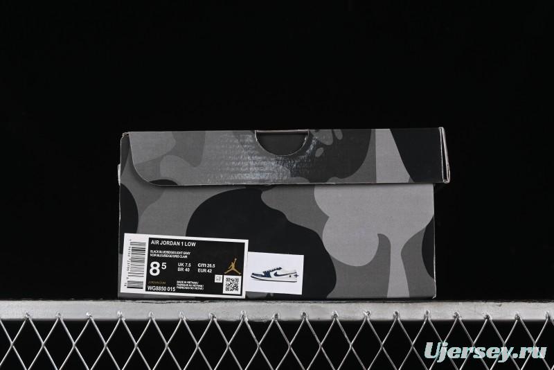 Nike Air Jordan 1 Low BAPE Collaboration Retro Basketball Shoes - WG8850-015