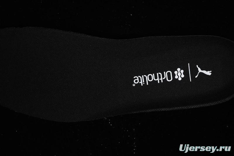 Puma Sparco Future Round Toe Lace-Up Leather Cowhide Fabric Low-Top Lifestyle Casual Shoes - 307936-01