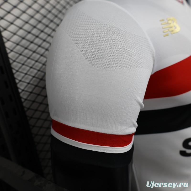 Player Version 25/26 Sao Paulo Home Jersey