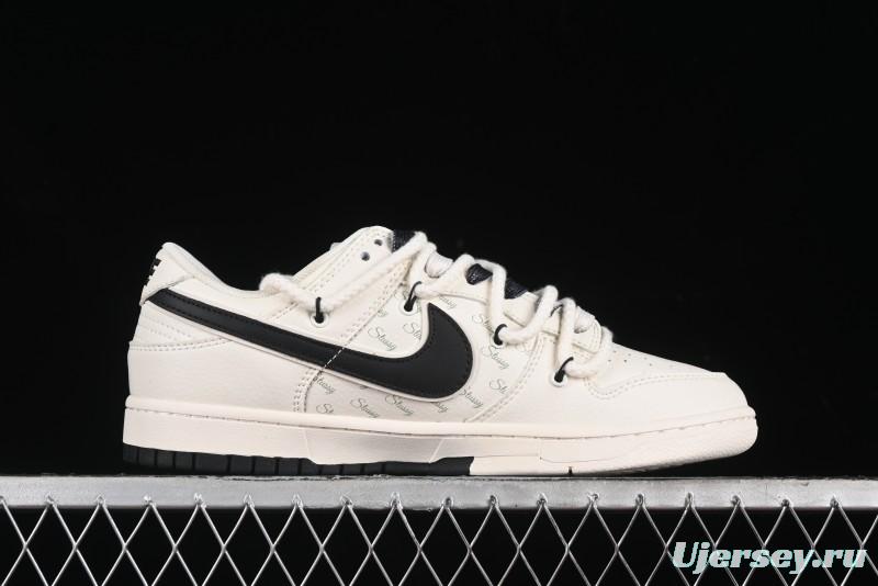 Nike SB Dunk Low Stussy Anniversary Custom Low-Top Casual Skate Shoes - SJ2068-297