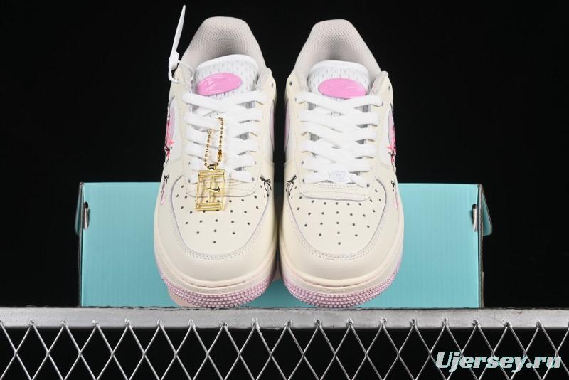 Nike Air Force 1 '07 Low Halloween Edition "Devil's Wings" Casual Sneakers - FB1839-121