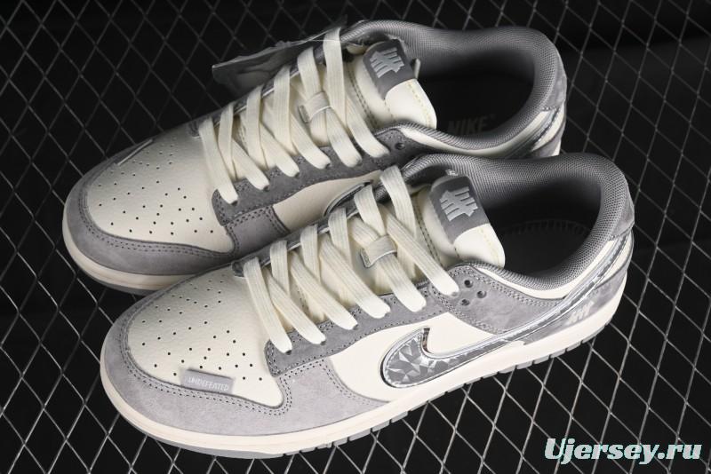 Nike SB Dunk Low UN Series - Diamond Ash Hook Anniversary High-End Custom Low-Top Casual Skate Shoes - DQ1098-518