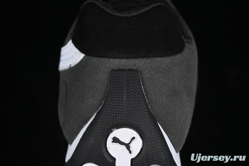 Puma Sparco Future Round Toe Lace-Up Leather Cowhide Fabric Low-Top Lifestyle Casual Shoes - 307936-01