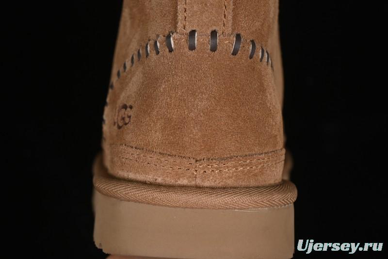 UGG Neumel Moc Ankle Boots in Chestnut Suede with Premium Comfort - 1153631