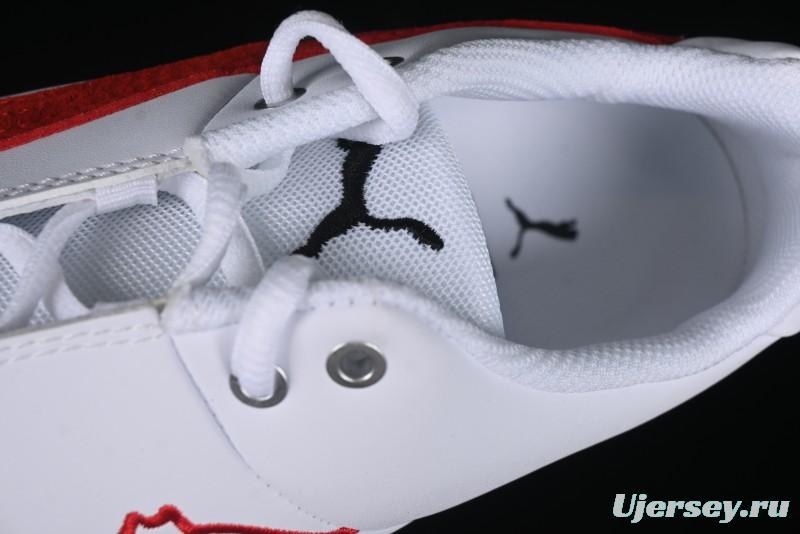 Puma Sparco Future Round Toe Lace-Up Leather Fabric Low-Top Lifestyle Casual Shoes - 308585-02