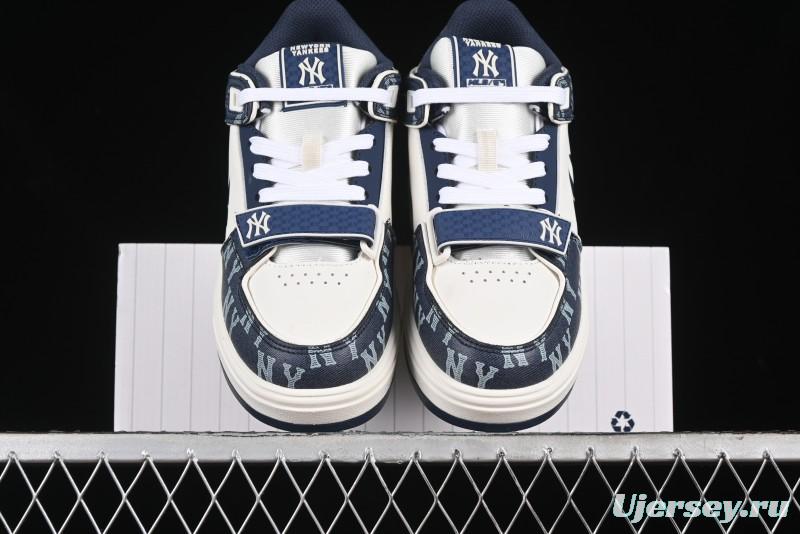 MLB Chunky Liner New York Yankees Lightweight Platform Sneakers with 6cm Height Increase - 3ASXCDN3N50NYD