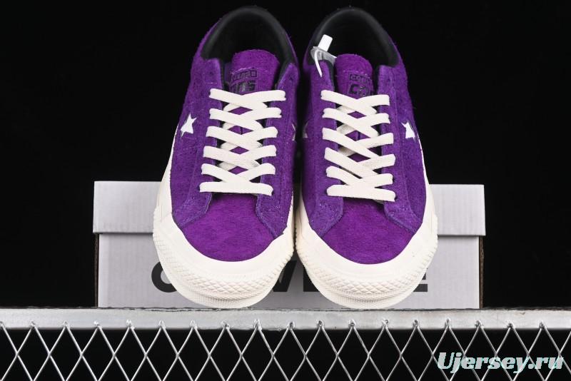 Converse One Star Pro Retro Skateboard Shoes in Purple - A08141C