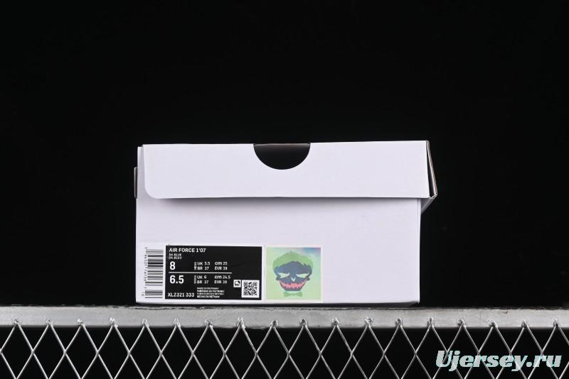 Nike Air Force 1 Low "Ghost Fire Clown" Halloween Themed Casual Sneakers - XL2321-333