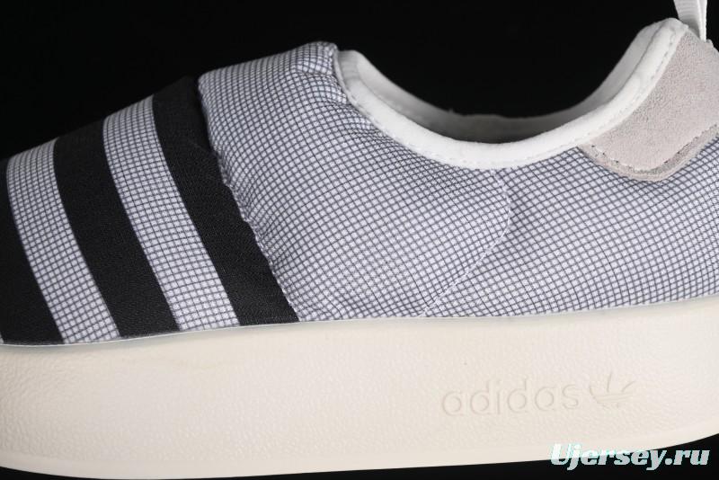 Adidas Puffylette GY1596 Winter Slip-On Sneakers with Warm Lining - AJC3