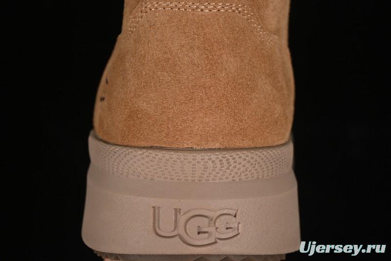 UGG Burleigh Boot Men's Lace-Up Winter Snow Boots with Lightweight Anti-Slip Combo Sole - 1153750