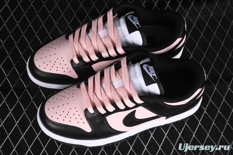 Nike SB Dunk Low Casual Skate Shoes in Black Pink - CW1590-100