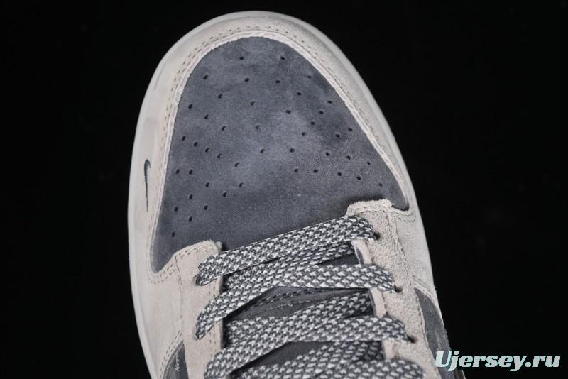 Nike SB Dunk Low Stussy Anniversary Edition Premium Custom Low-Top Casual Sneakers - XX2025-578