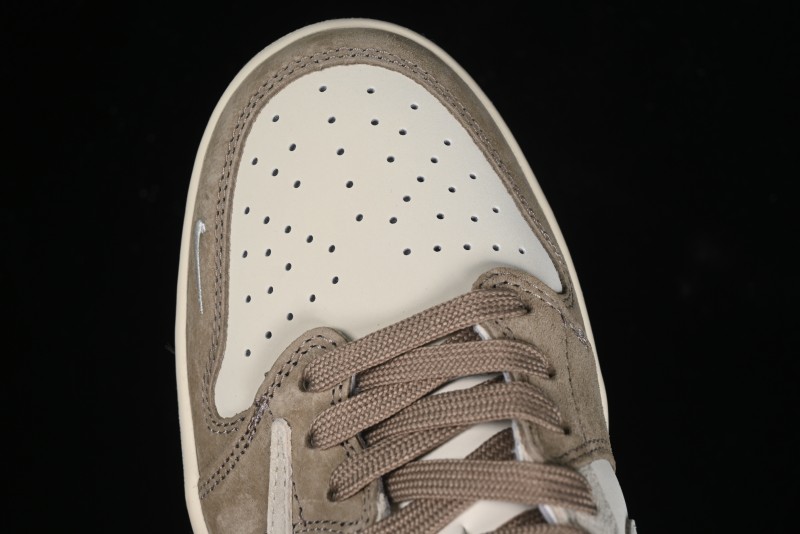 Nike Travis Scott x Fragment Design x Air Jordan 1 Low OG SP AJ1 Retro Sneakers - JH6089-001