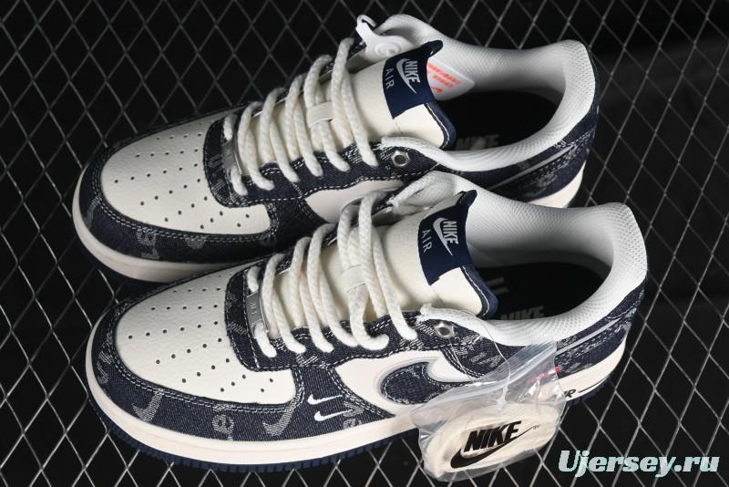 Nike Air Force 1 '07 Low Levi's Collaboration - Dark Denim Low-Top Casual Sneakers SJ6698-002