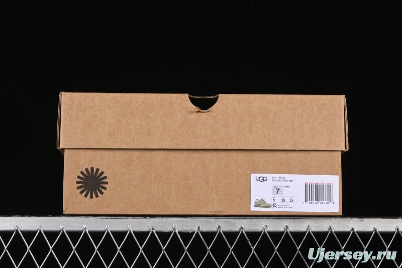 UGG Classic Ultra Mini Melange Low-Top Casual Shoes with Dual-Color Flat Laces - 1144032