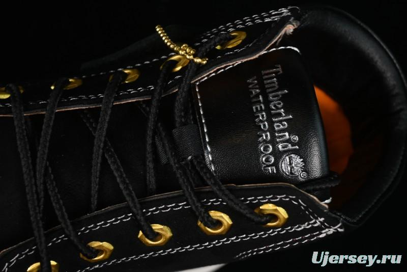 Timberland Classic High Top Yellow Boots TB010063713 Black