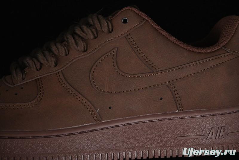 Nike Air Force 1 '07 Low Customized Hemp Rope Casual Sneakers - CW2288-111