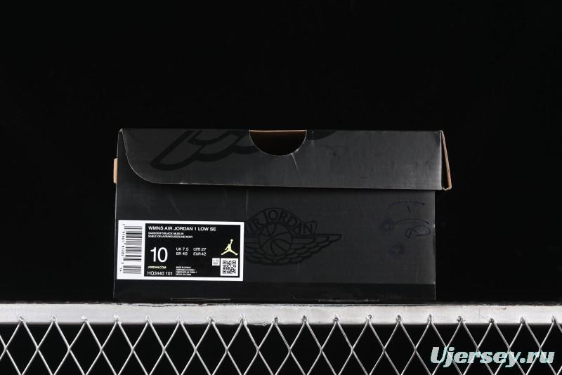 Nike Air Jordan 1 Low Retro Basketball Shoes with Classic Design - HQ3440-101