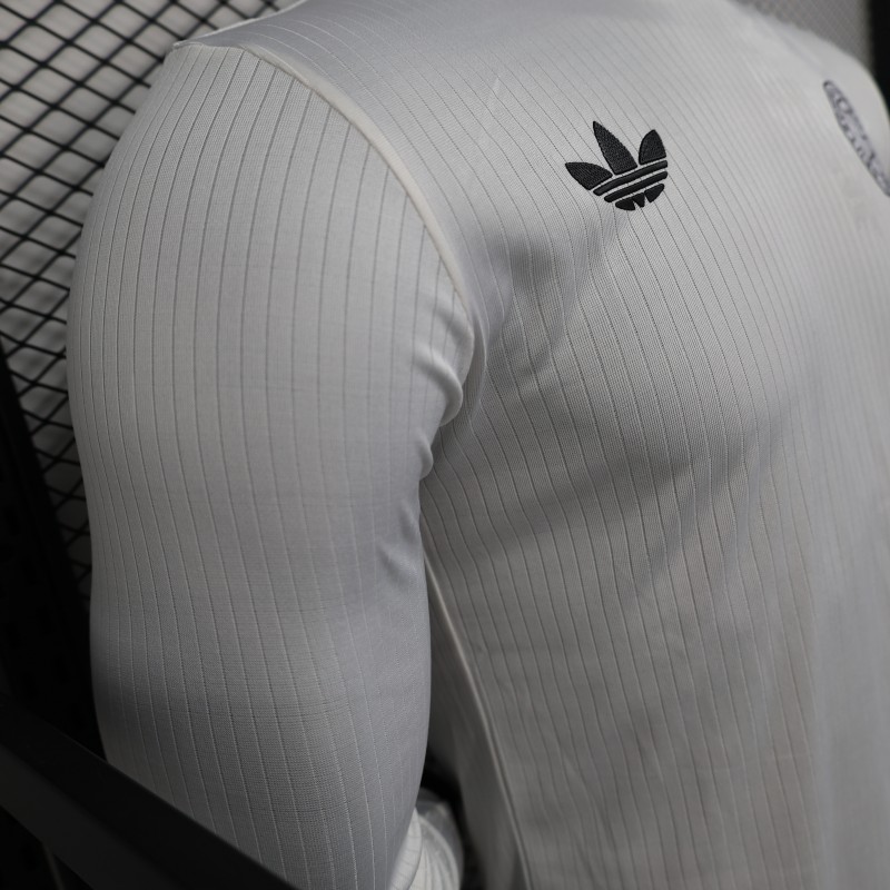 Player Version 2025 Germany Home Long Sleeve 125Th Anniversary Jersey