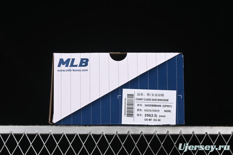 MLB Chunky Classic Base New York Yankees Lightweight Platform Casual Sneakers - 3ASXBMN4N50GRL