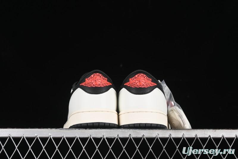 Nike Air Jordan 1 Low AJ1 Gradient China Red Casual Sneakers - HF8828-100