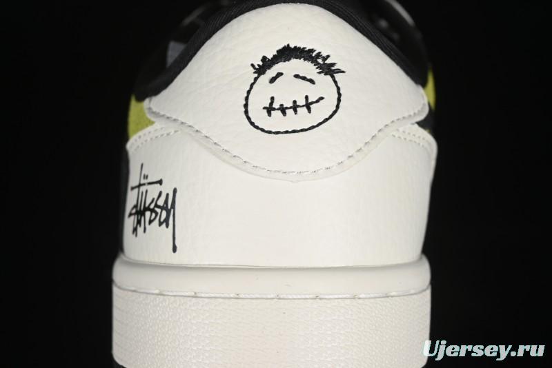 Nike Travis Scott x Fragment Design x Air Jordan 1 Low OG SP AJ1 Retro Sneakers - JH6089-002