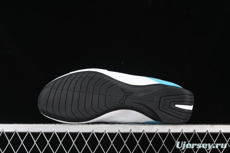 Puma Sparco Future Round Toe Lace-Up Leather Fabric Low-Top Lifestyle Casual Shoes - 307891-01