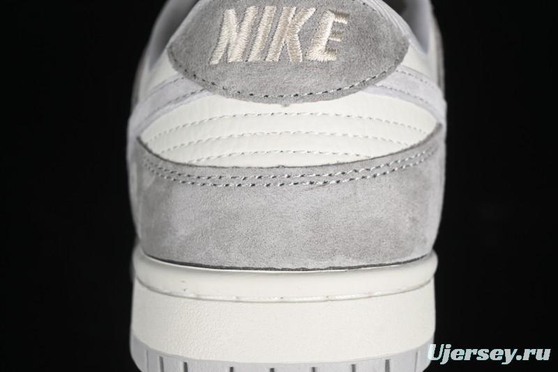 Nike SB Dunk Low BAPE Collaboration - Grey Pig 8th Anniversary Custom Low-Top Casual Skate Shoes - CH6336-226